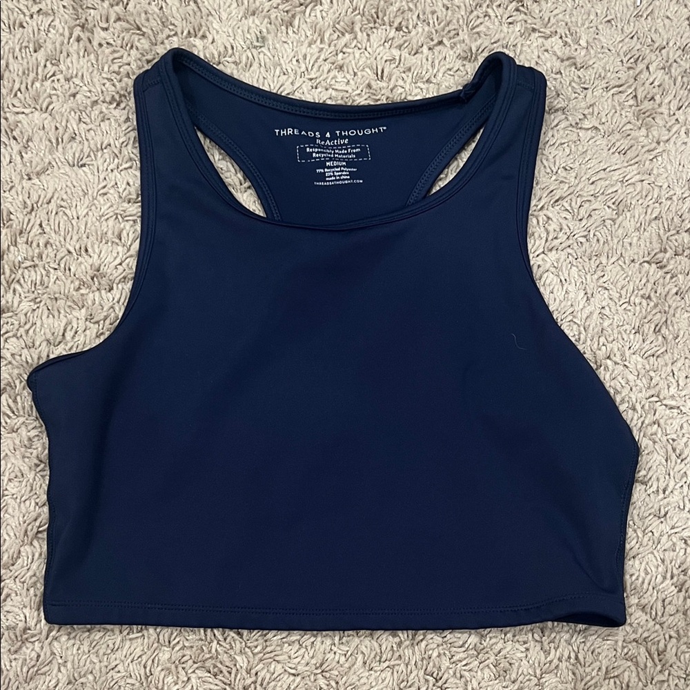 Threads 4 Thought Deep Blue Athletic Top